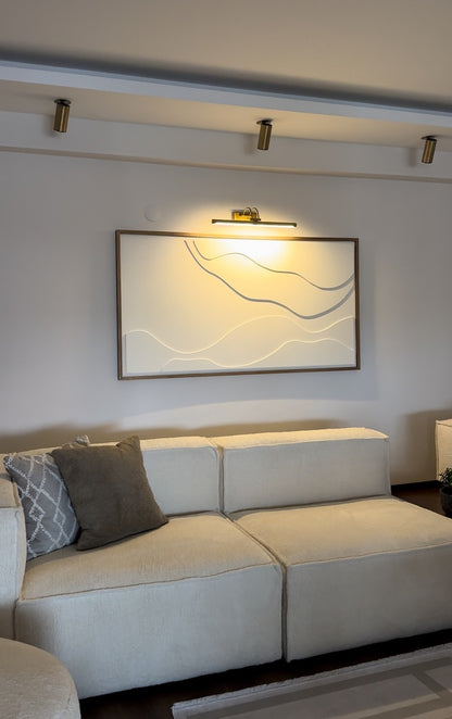 80x120 CM Wavy Yatay Tablo Model