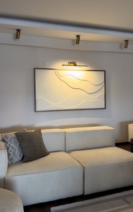 80x120 CM Wavy Yatay Tablo Model