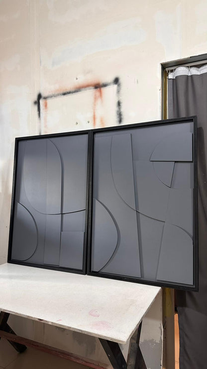70x100 CM Fas Renkleri Tablo Set