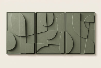 70x100 CM Fas Renkleri Tablo Set