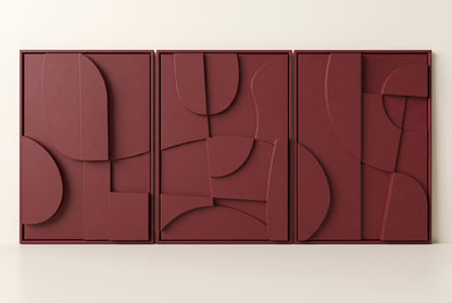 70x100 CM Fas Renkleri Tablo Set