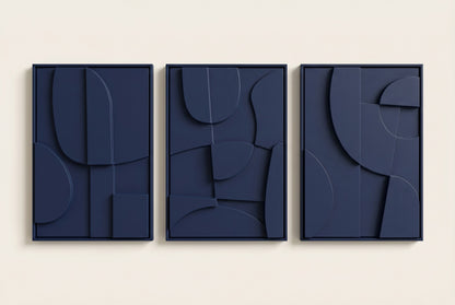 70x100 CM Fas Renkleri Tablo Set