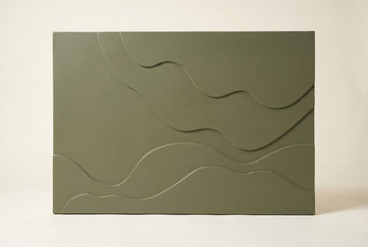80x120 CM Wavy Yatay Tablo Model